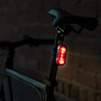 5 Lumens USB Rechargeable Bicycle Tail Light, 2 oz