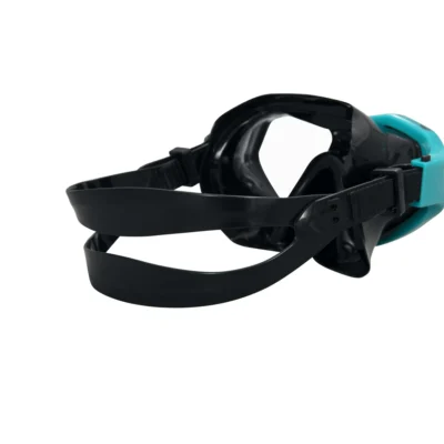 Jr. Dominator Pro Youth 7+ Dry Snorkel Mask, Teal